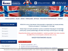 Tablet Screenshot of norlink.pl